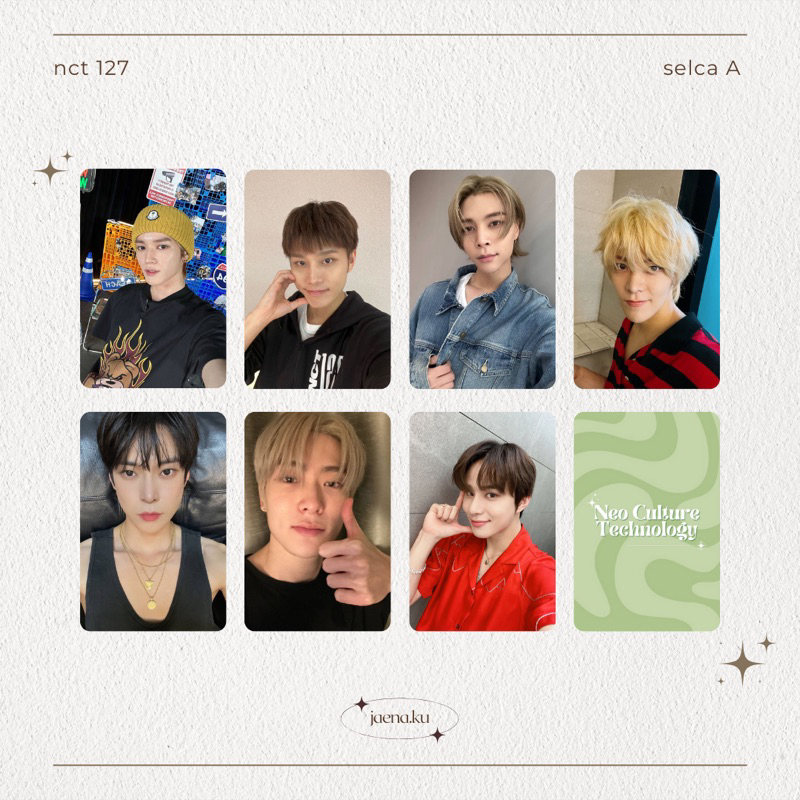[NCT 127] PHOTOCARD SELCA 5 NCT 127