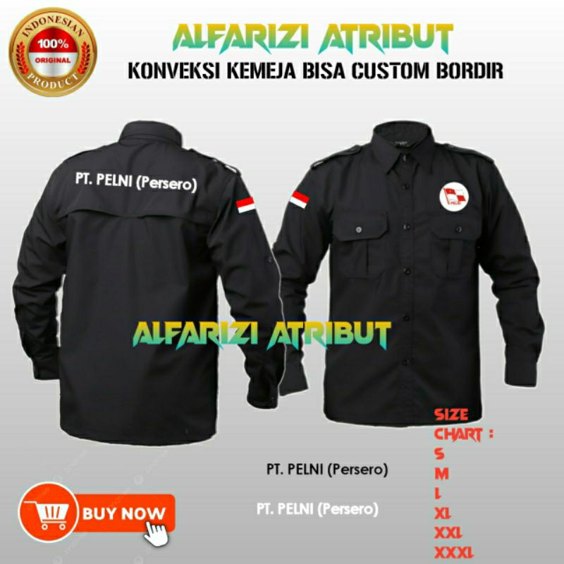 Seragam Kemeja Pt Pelni persero Kemeja Pdh Pt pelni