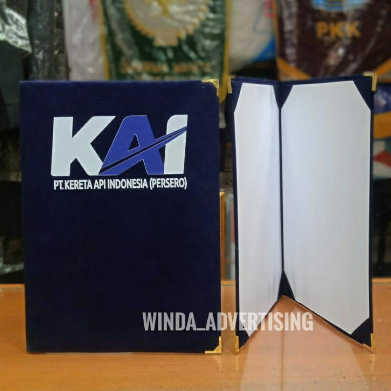 

Map KAI Logo Sablon Map Bludru F4 Dokumen Ready Stock