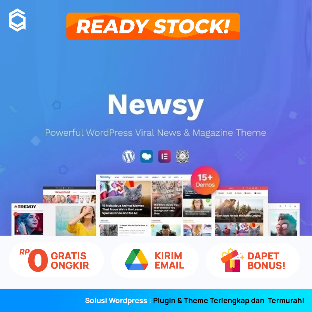 Newsy Viral Wordpress Theme For News & Magazine WordPress Tema Premium