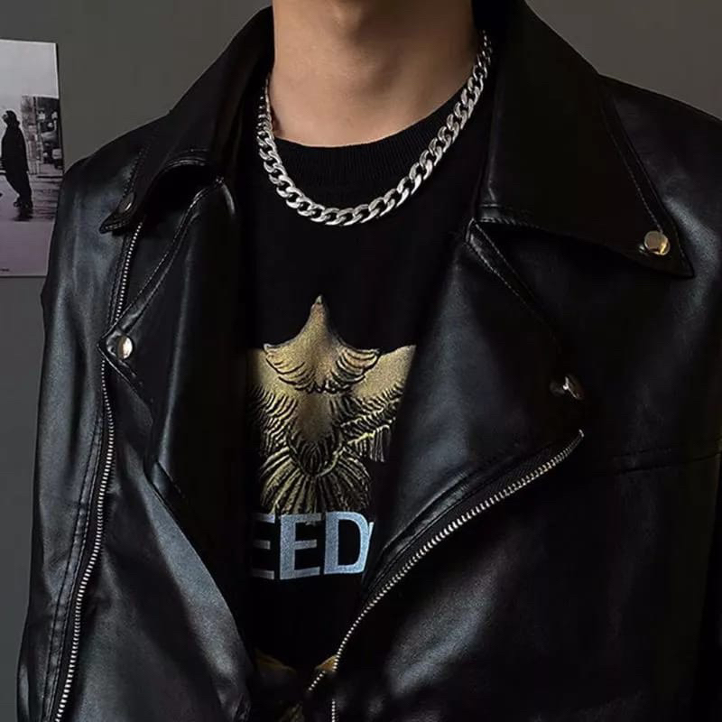 KALUNG RANTAI BESAR TITANIUM PRIA DAN WANITA