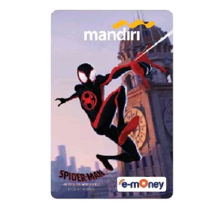 Mandiri e-Money edisi MILES /Part of Mandiri eMoney Film Spiderman - Across The Spider Verse/