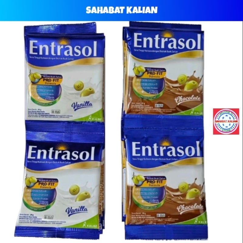 

Entrasol Renceng 20gram × 10 Sachet