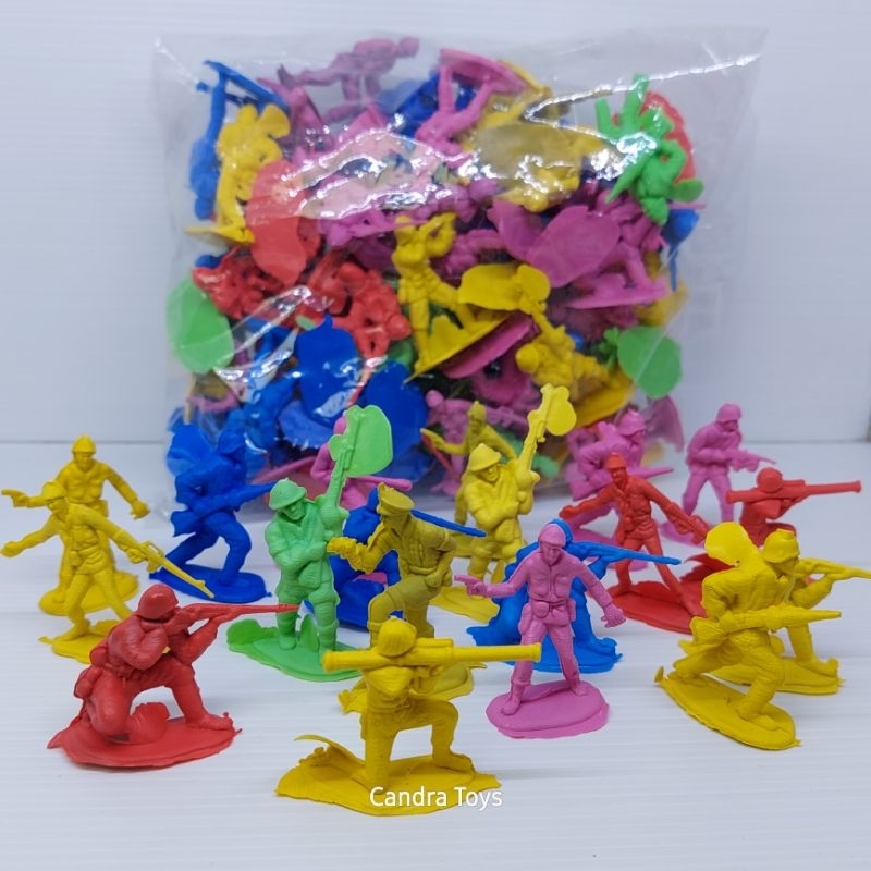 Mainan Anak Tentara Isi 100 Pcs Murah Grosir