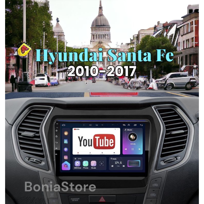 Head unit android  Hyundai Santa Fe  2010-2017 Paket PnP