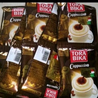 

Torabika cappucino 10pcs / beli 6 rtg free 1 gelas kopi