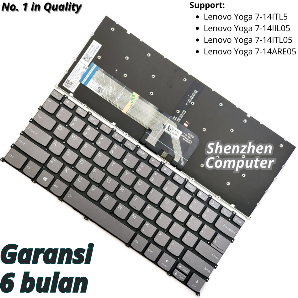 Keyboard Lnovo Yoga 7-14ITL5 14ARE05 14IIL05 14ITL05 new original