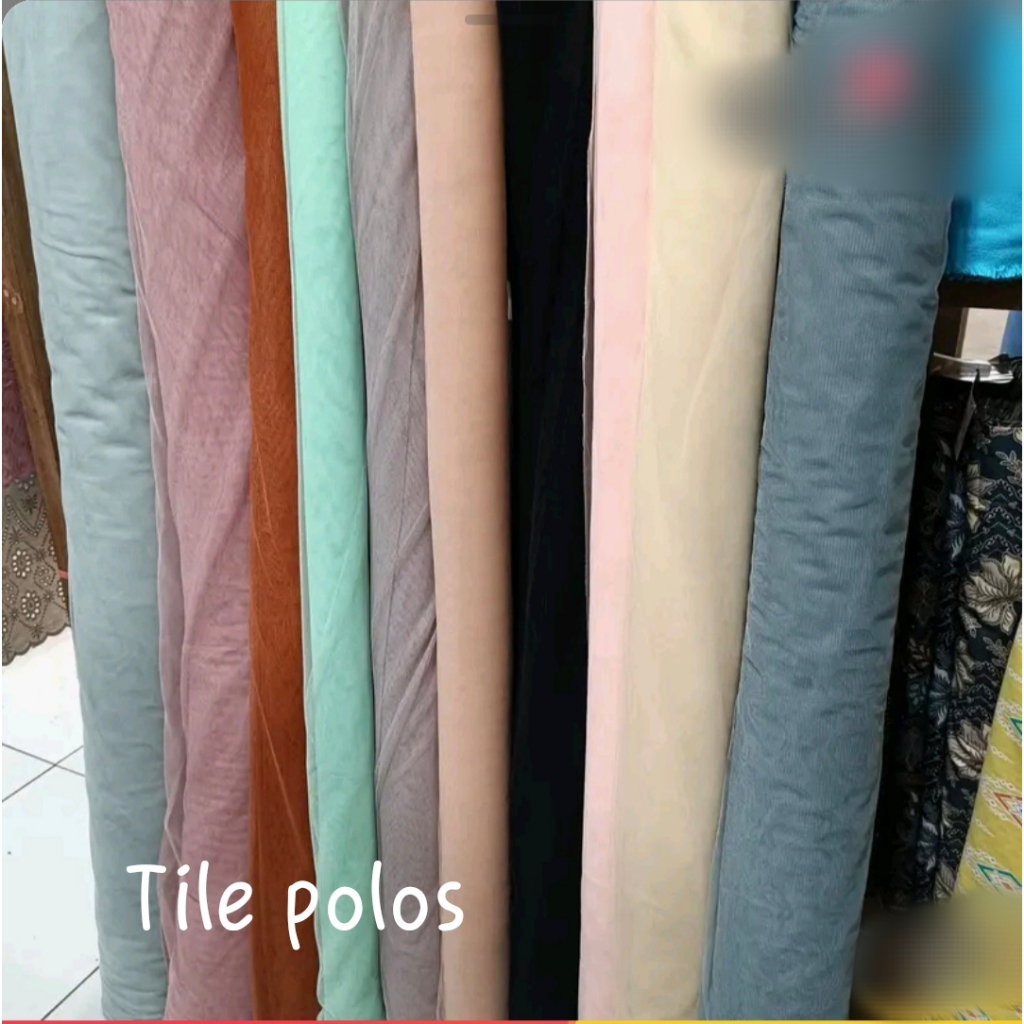 Kain tille polos soft tulle semi kaku
