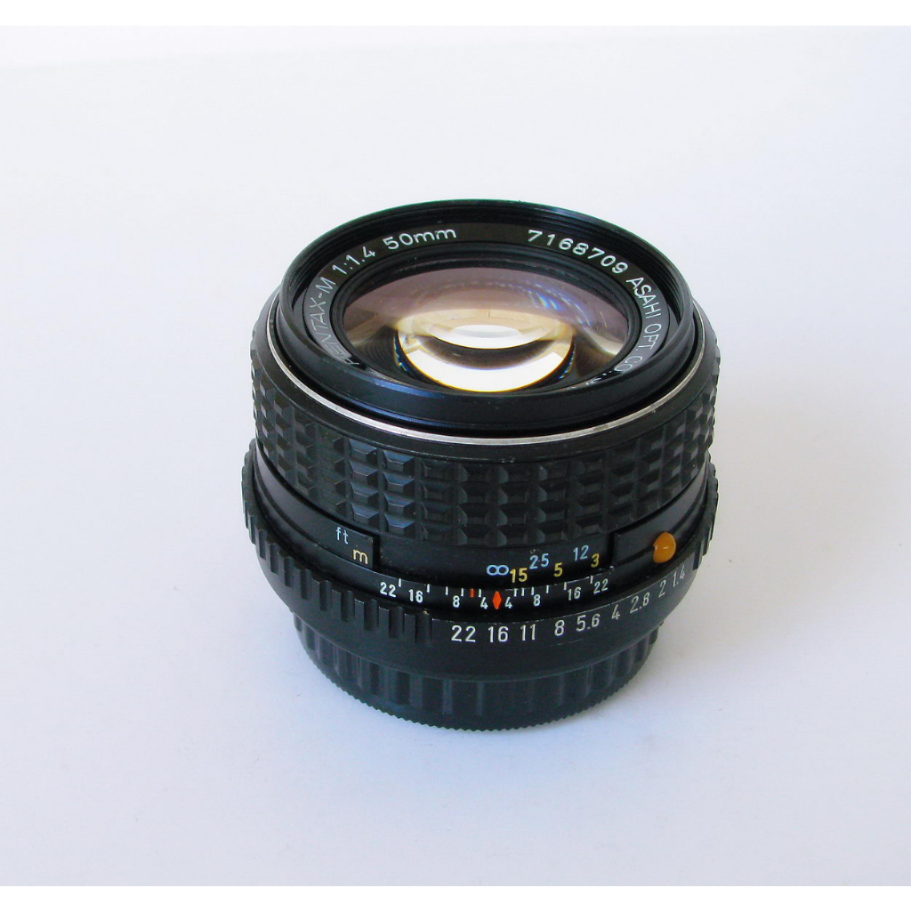 Pentax-M 50mm F1.4 SMC Tajam Bokeh Lensa Manual Mirrorle No7168709