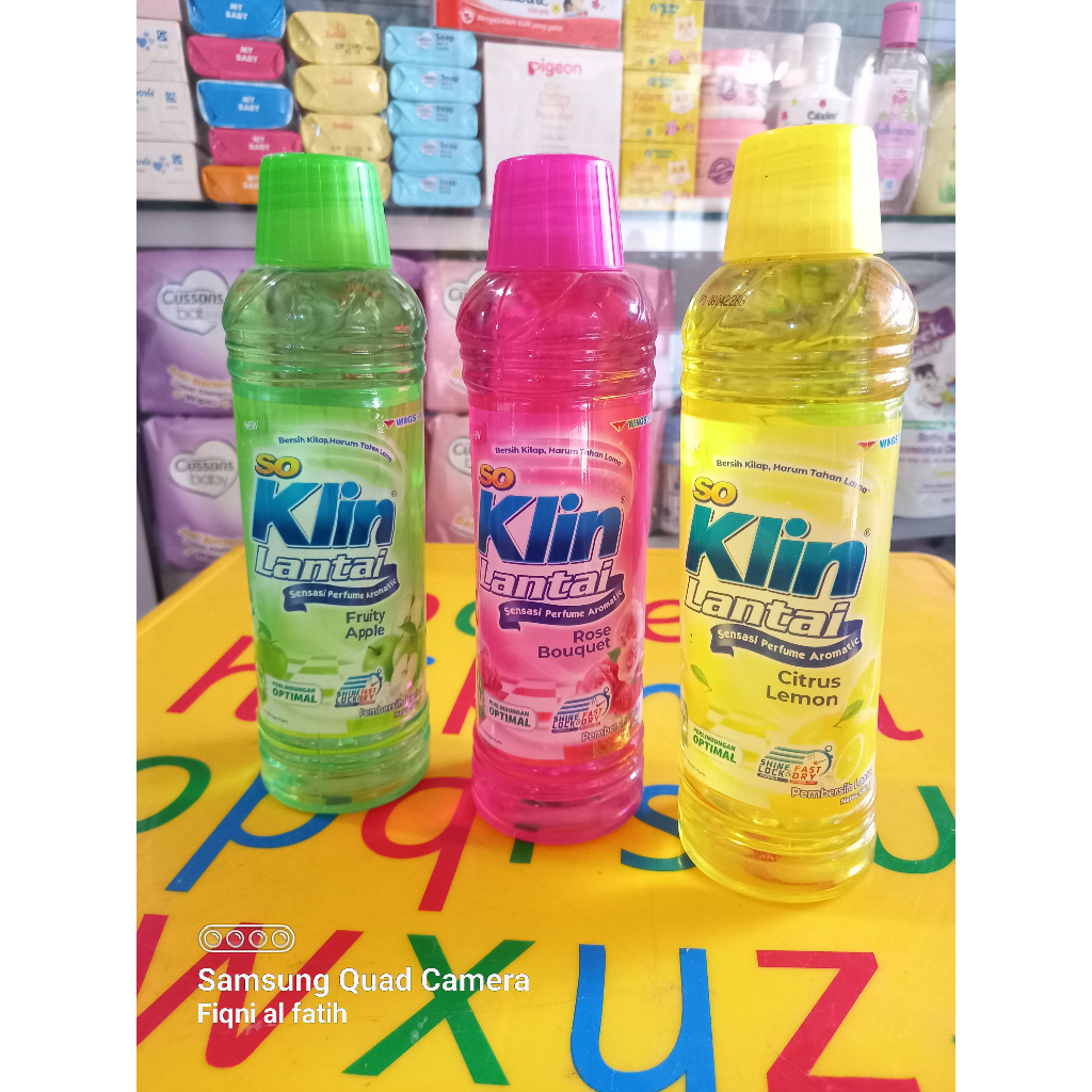 So klin lantai botol 450 ml