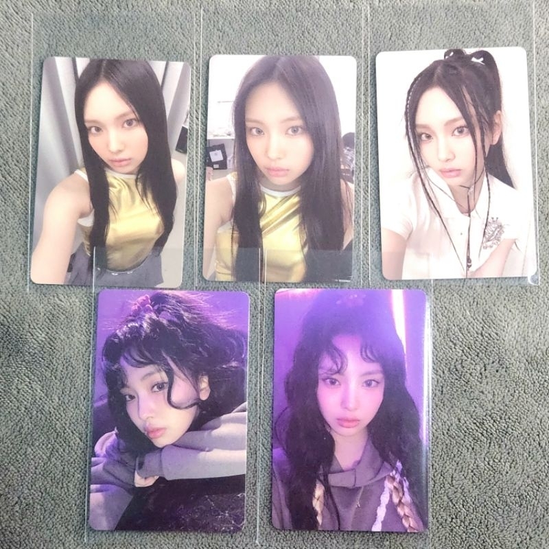 [Haerin / Hanni / Hyein / Danielle /Minji / Group ver.] NewJeans Photocard - Official from New Jeans
