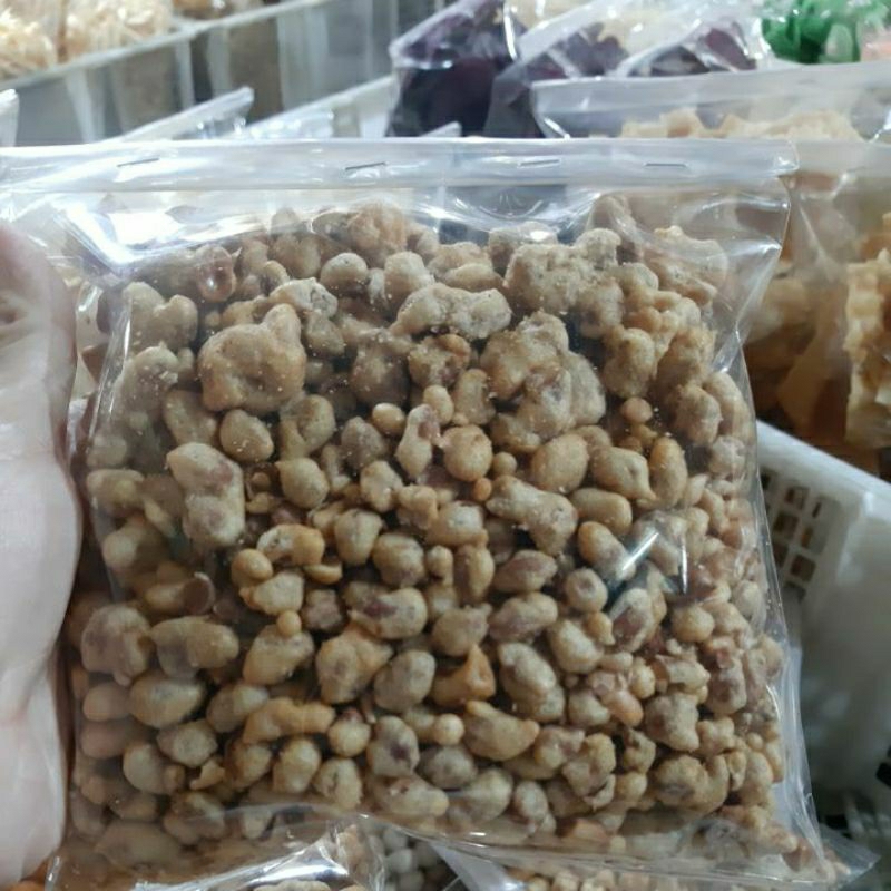 Aneka snack kacang 250gram/kacang telur/kacang medan/kacang sukro/kacang polong/kacang koro