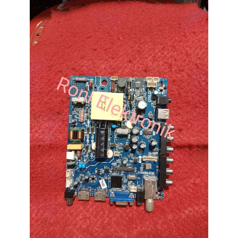 MAINBOARD POLYTRON PLD32T1850 - MOTHERBOARD - MESIN TV LED POLYTRON PLD 32T1850