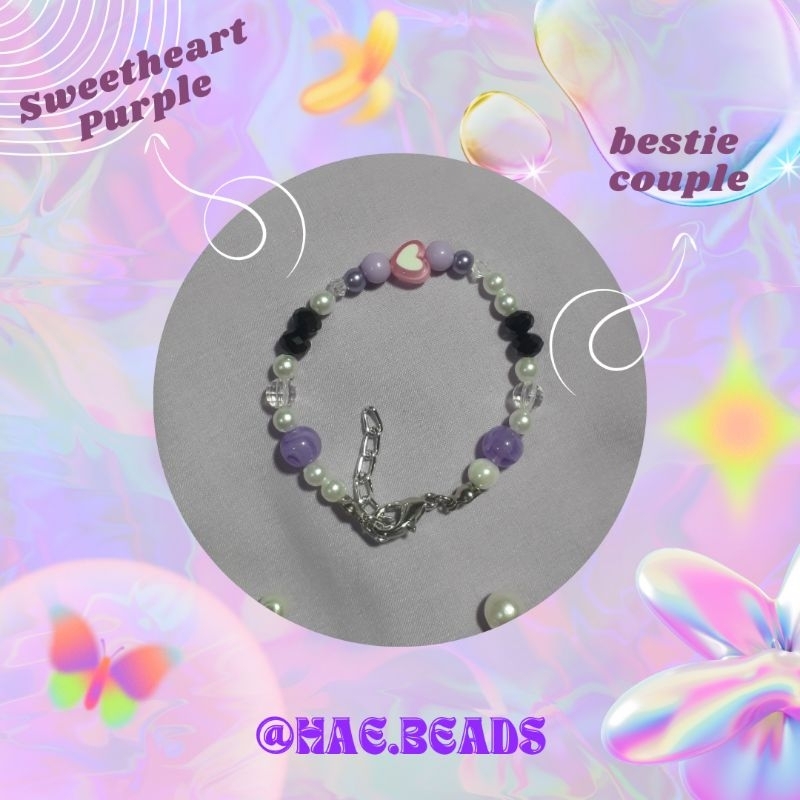 Gelang manik/bracelet 'Bestie Edition' | gelang couple with bestie