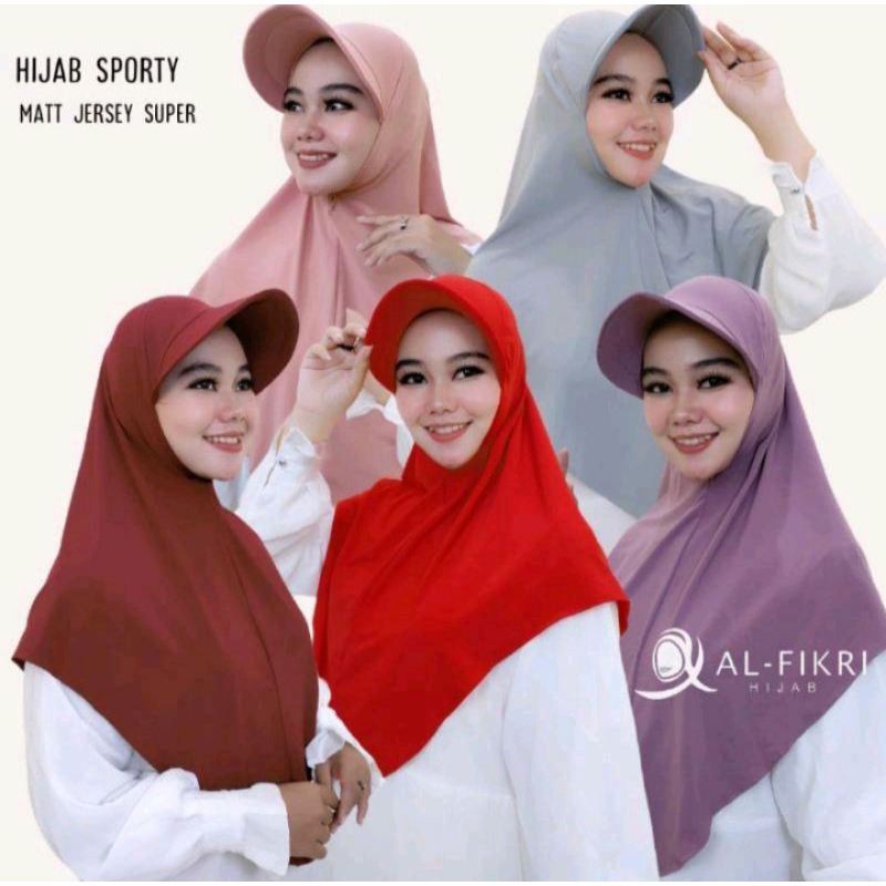 BERGO SPORTY TOPI/ JILBAB OLAHRAGA DEWASA