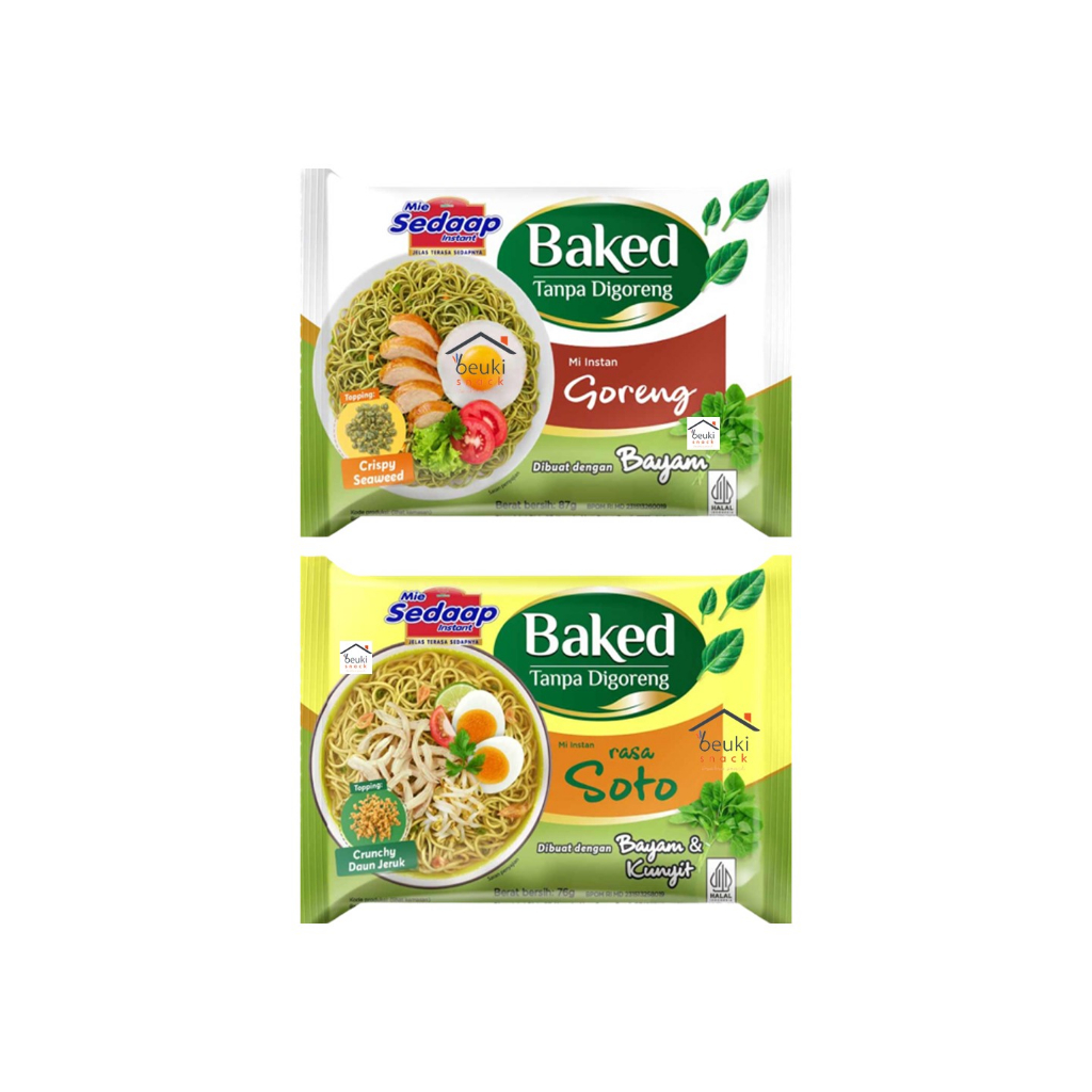 

Mie Sedaap Baked Berbagai Varian Pilih Rasa