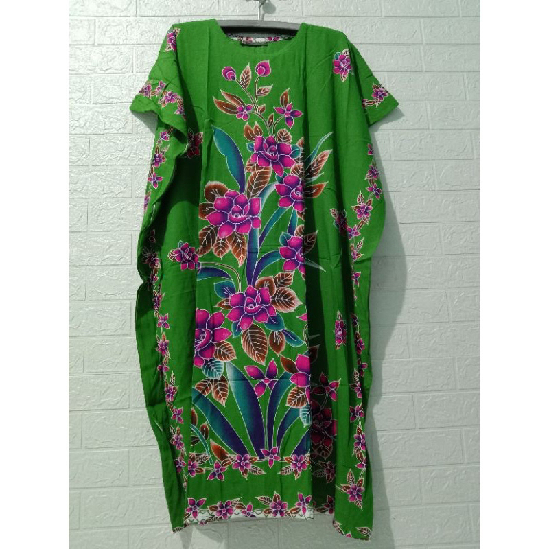 DASTER KALLONG JUMBO LD 140 CM KENCANA UNGU LABEL HIJAU MOTIF TERBARU / DASTER KENCANA UNGU ASLI PIY