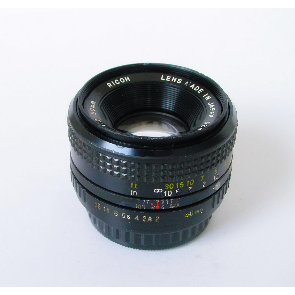RICOH 50mm F2 RIKENON XR Tone Bokeh Uniq Lensa Manual No151722