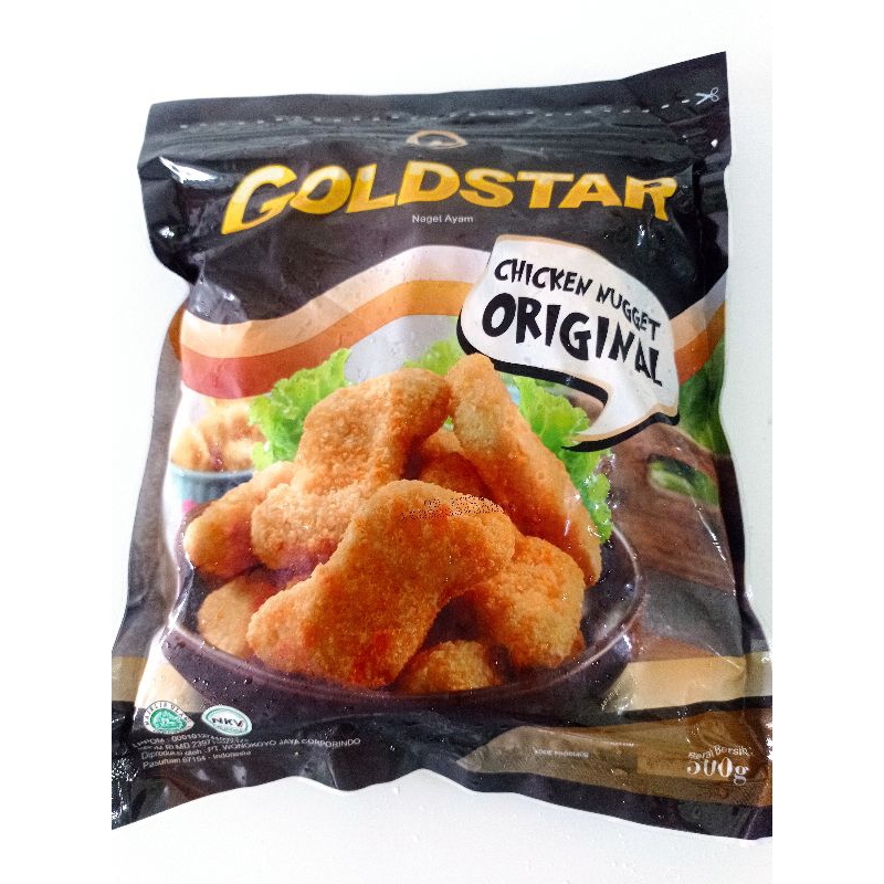 

Goldstar chicken nugget Original 500gr