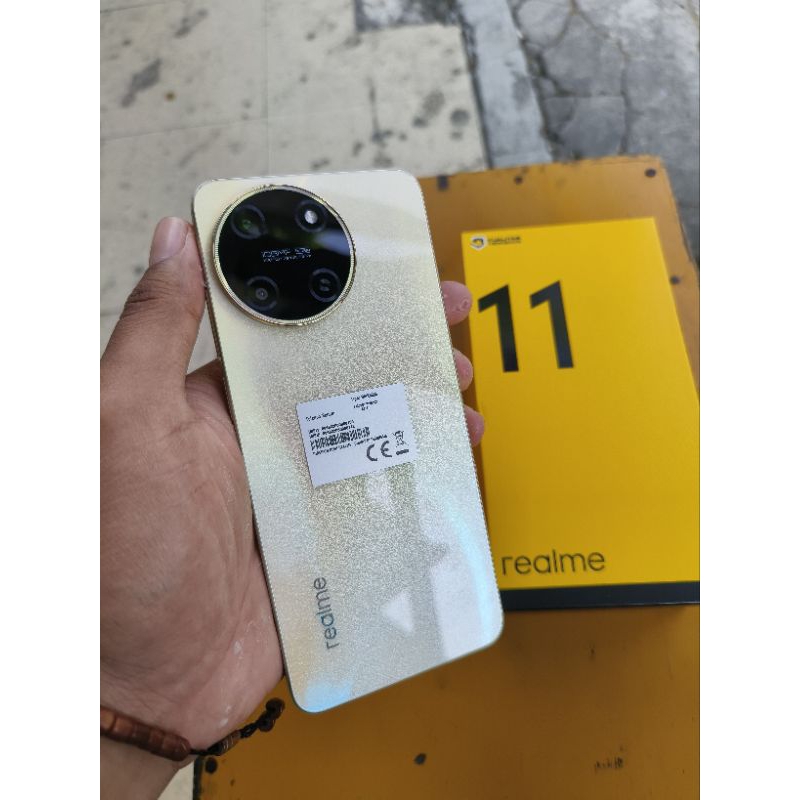 realme 11 8/256 second lengkap like new