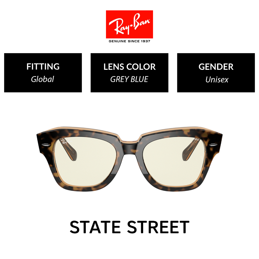 RAY-BAN State Street | RB2186 1292BL | Global | Sunglasses | 49mm