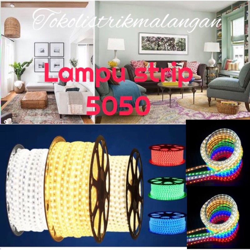 lampu led strip 5050/lampu selang strip 5050