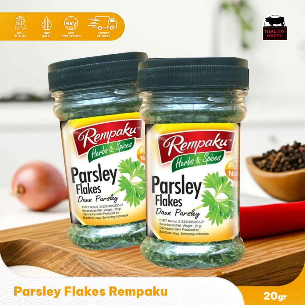 

Parsley Flakes Rempaku 20gr Healthy wagyu