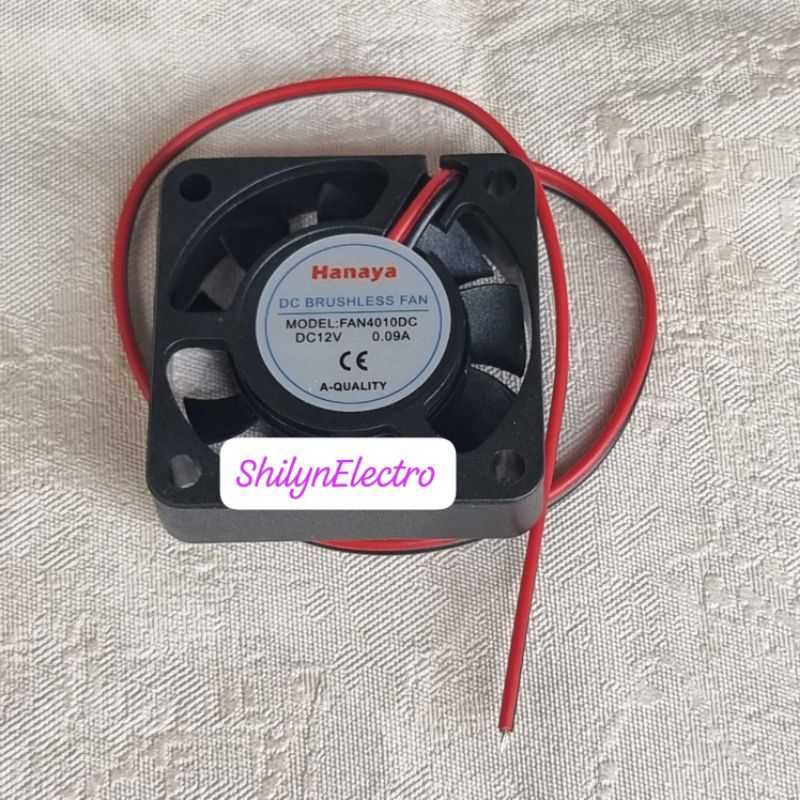 KIPAS FAN DC 4CM 12V HANAYA 4 CM FAN DC 12V