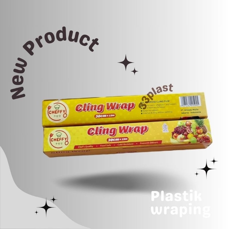 Plastik Cling Wrap Plastik pembungkus buah dan sayur Plastik Wraping