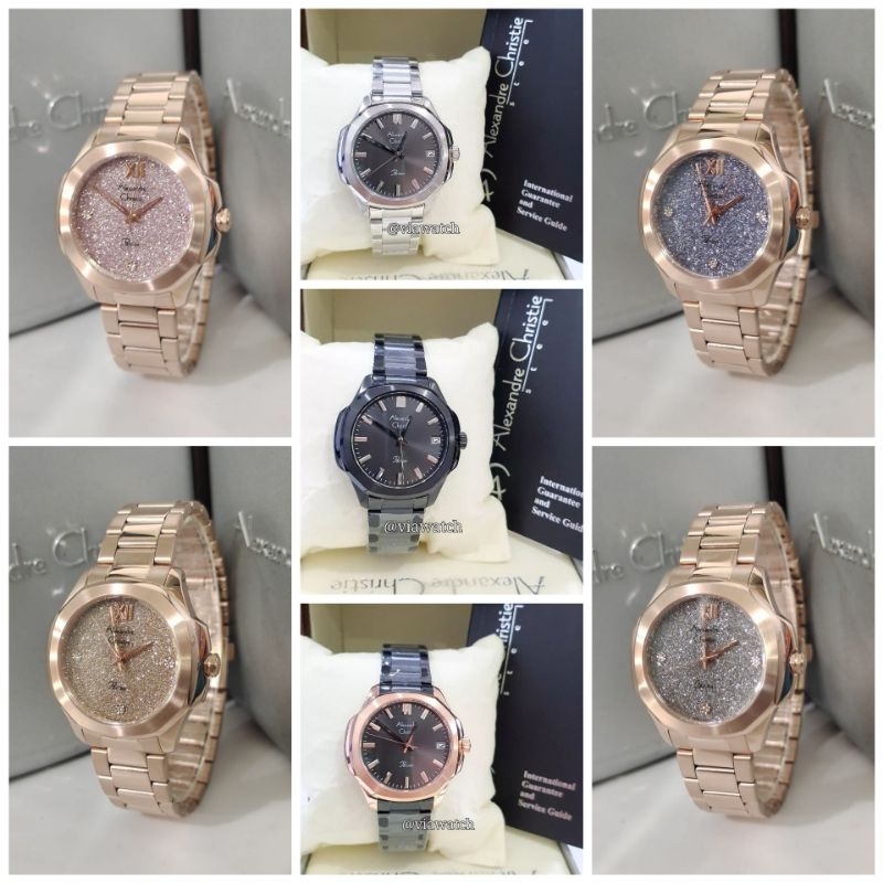 Jam Tangan Wanita Alexandre Christie Ac 2A28 AC2A28