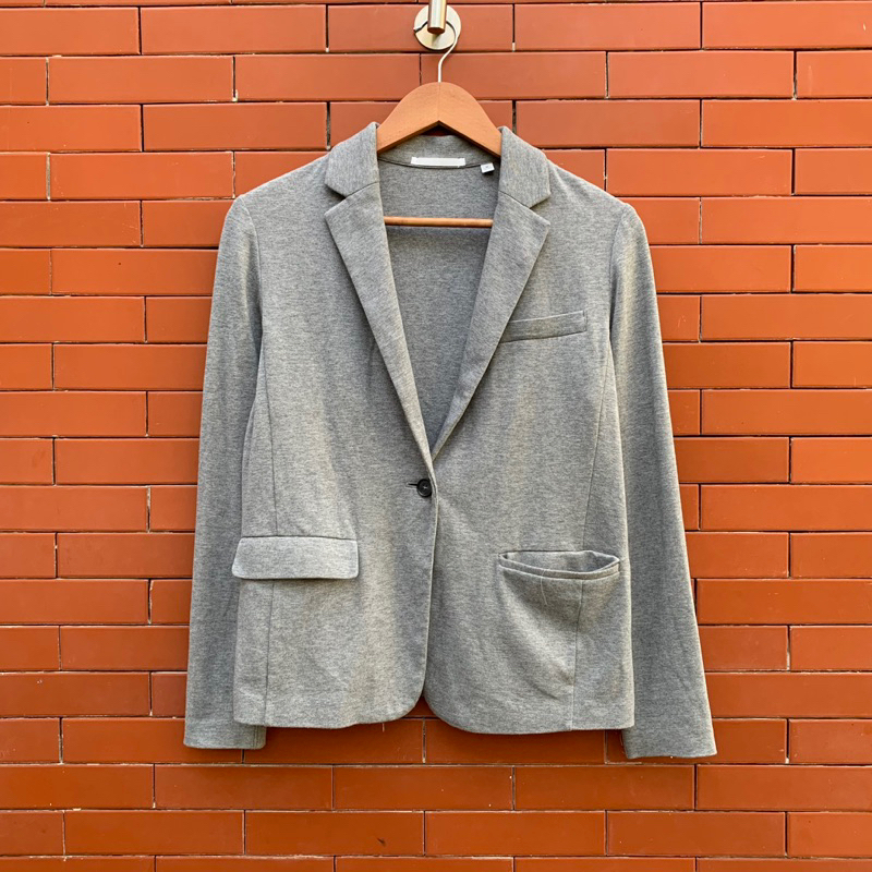 Uniqlo blazer grey