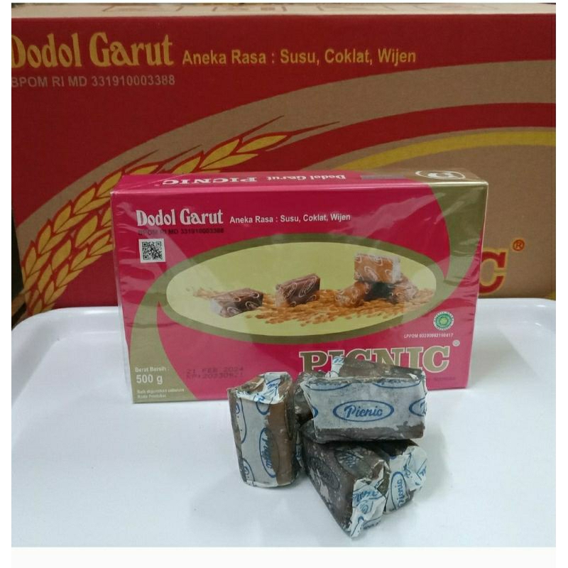 

Dodol garut PICNIC 500gr