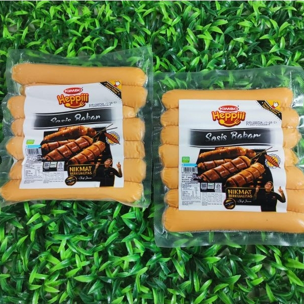 

Kimbo Hepiii Sosis Bakar Jumbo - Berat 500 gr - Isi 7 pcs