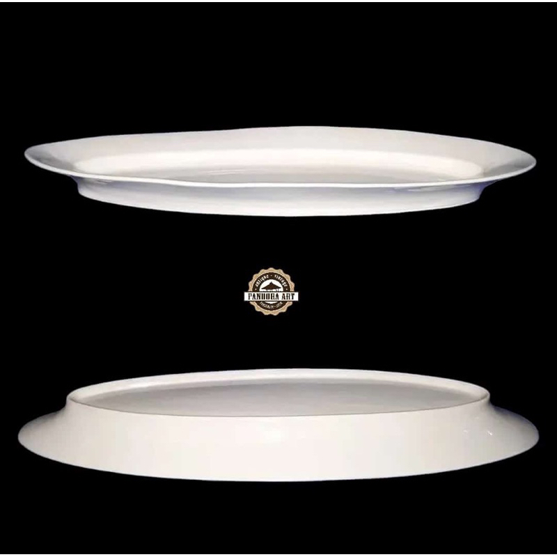 Lodor / piring oval sajian eropa lawas