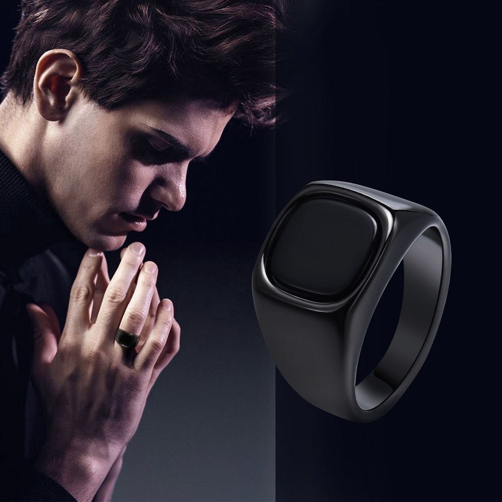 FLASH SALE CINCIN BLACK ONYX PRIA SUPER KEREN SUPER EKSLUSIF KEKINIAN