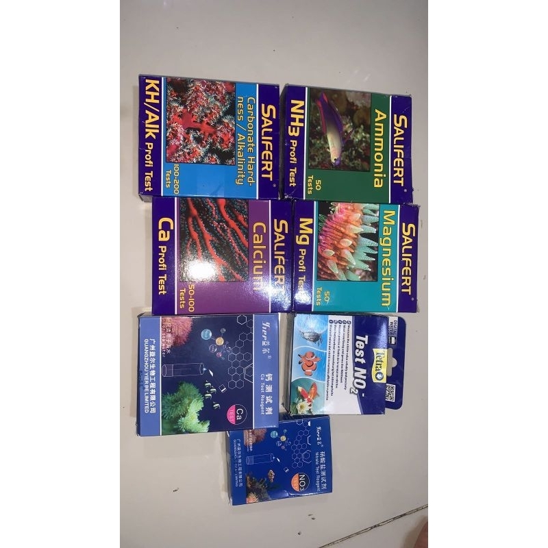 test kit amonia, nitrit