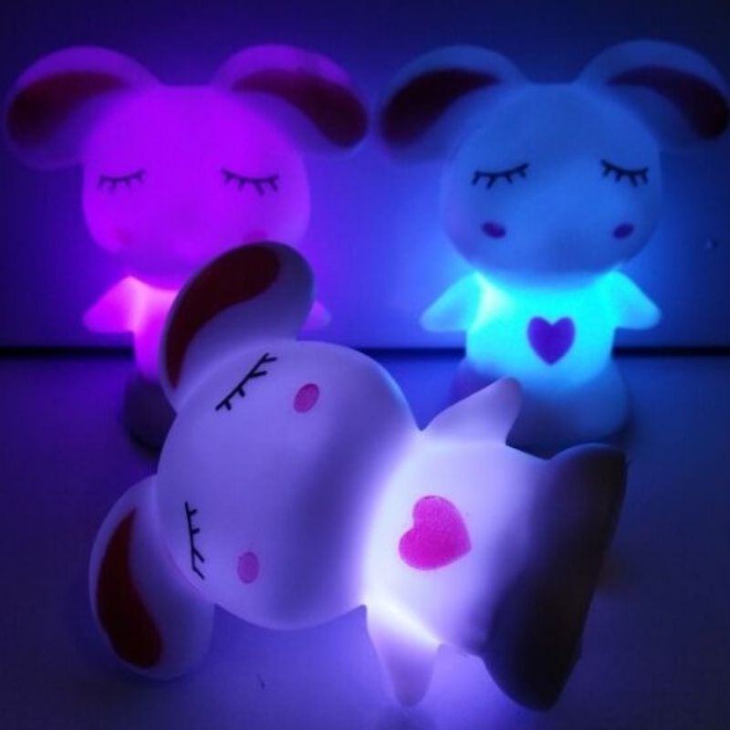 Lampu Tidur LED Karakter | Lampu LED Gemoy Imut Lucu | Lampu Hias