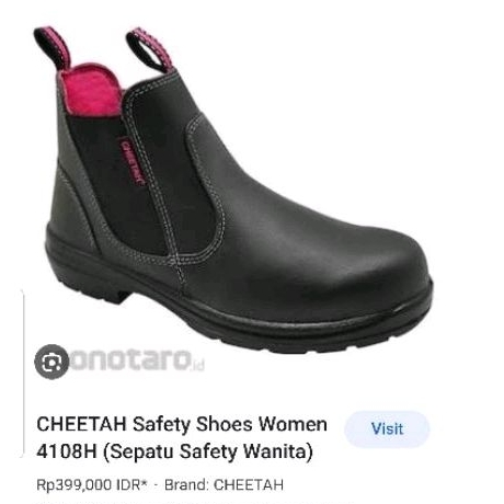 Sepatu Safety Cheetah (New)