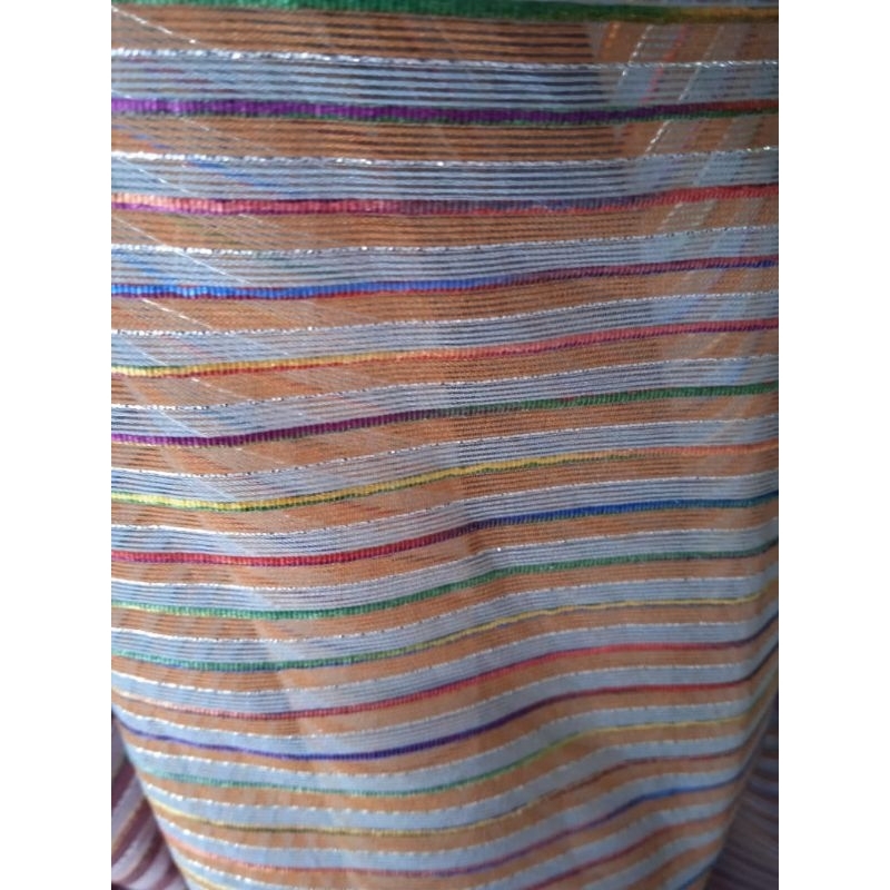 Kain Lurik Bali / Kain Egi / Kain Transparan / Kain Squid 100 cm x 100 cm