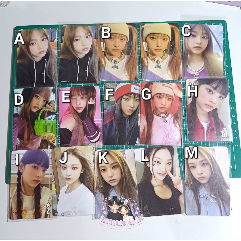 OFFICIAL PHOTOCARD HAERIN - NEWJEANS