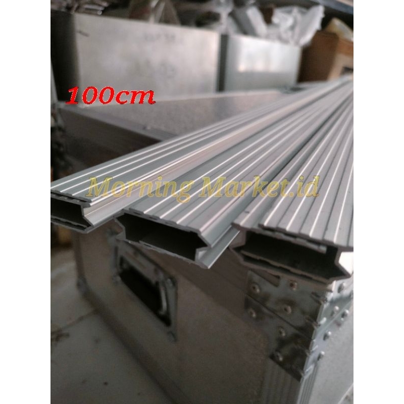 LIST ALUMUNIUM M/U Silver | List Hardcase Profil U / List Hardcase Box Koper