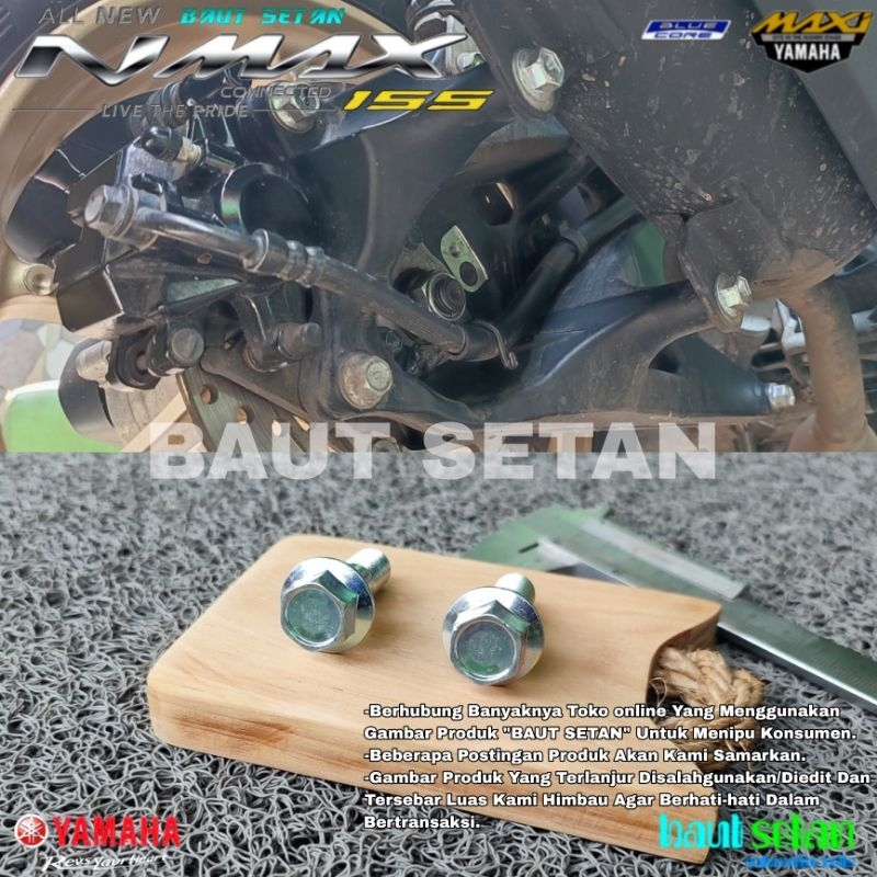 Baut Pegangan Kaliper Rem Belakang Yamaha Allnew Nmax