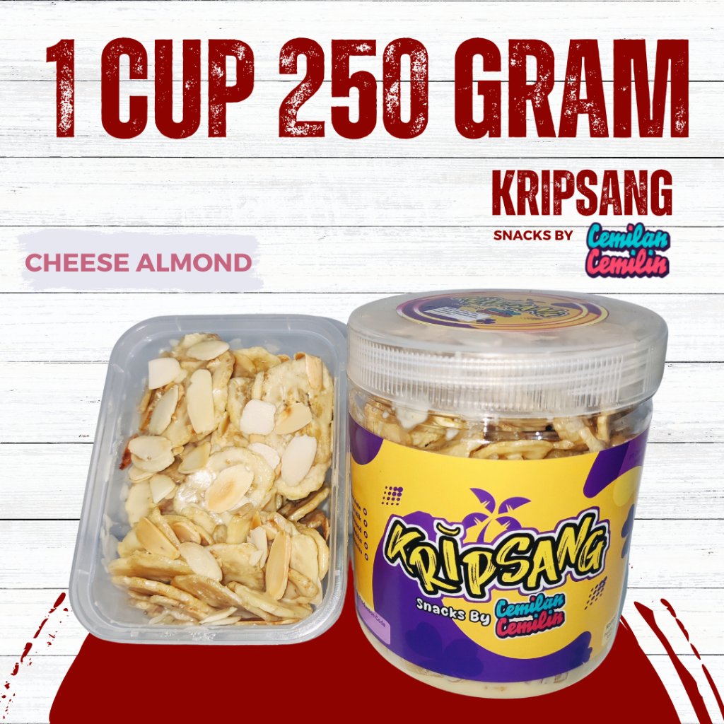 

KERIPIK PISANG CHEESE ALMOND LUMER 250 GRAM BY CEMILAN CEMILIN