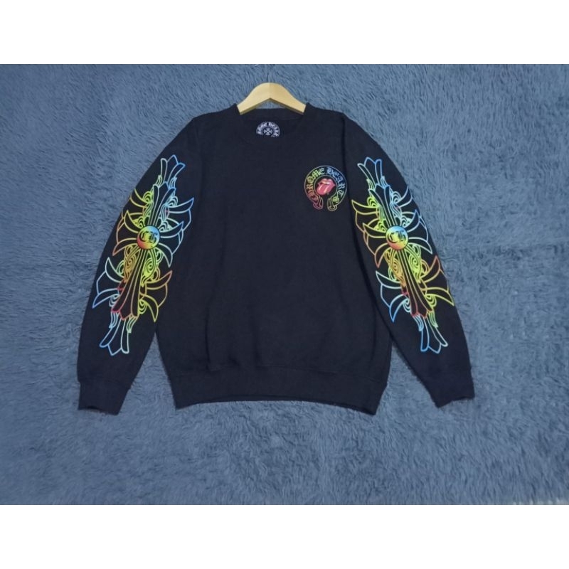 Crewneck Chrome Hearts x Rolling Stone
