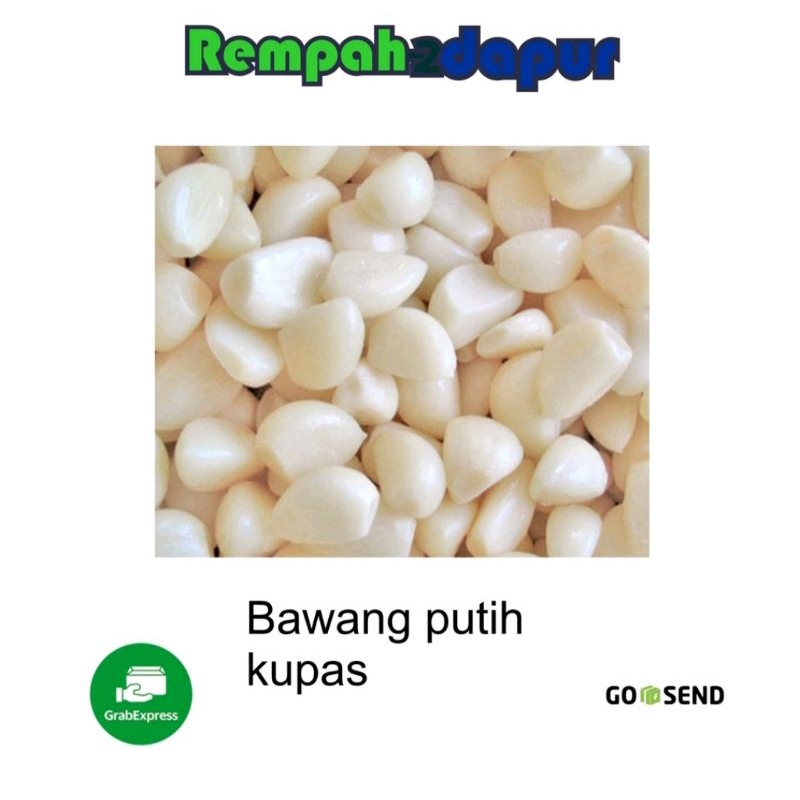 

bawang putih kupas 250gr