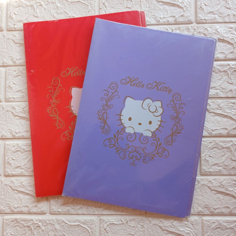 

BANTEX Hello Kitty Clear File Holder Ukuran F4 Folio isi 20 Pockets