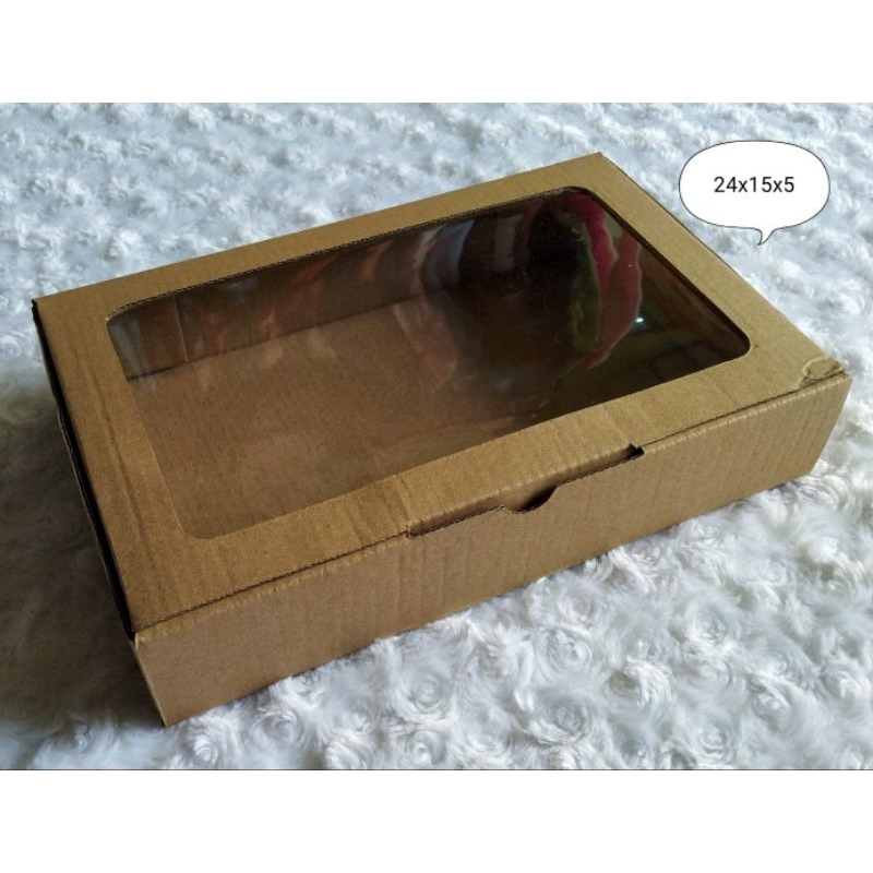 

kardus mika coklat 24x15x5 die cut