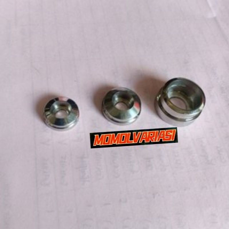 ring baut stanlis drat 14 L8/ring baut stanlis model mangkok