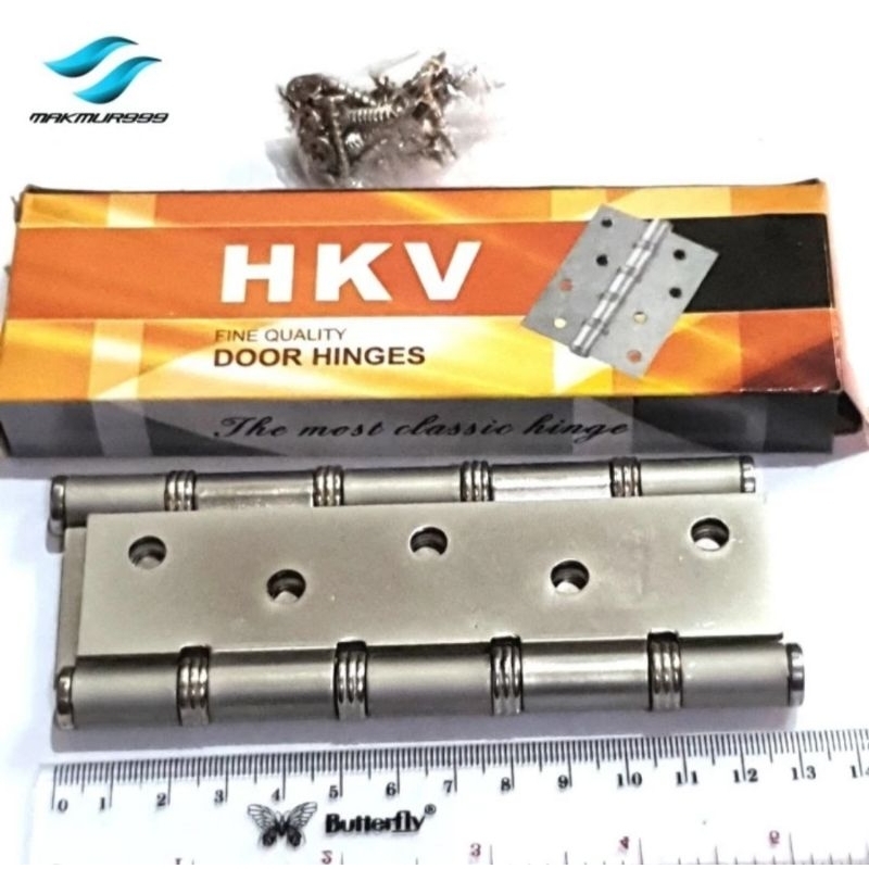 engsel pintu hkv 5 inch putih