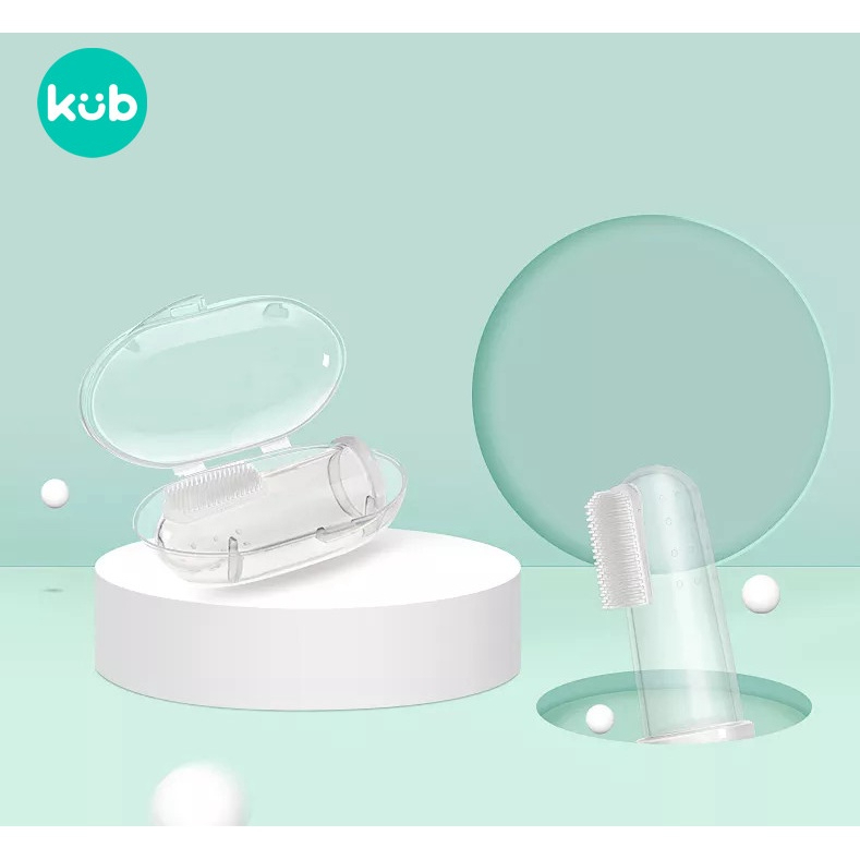 Kub x Mamiko Baby Finger Toothbrush 2pcs